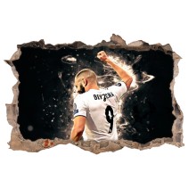 Vinilos 3d karim benzema